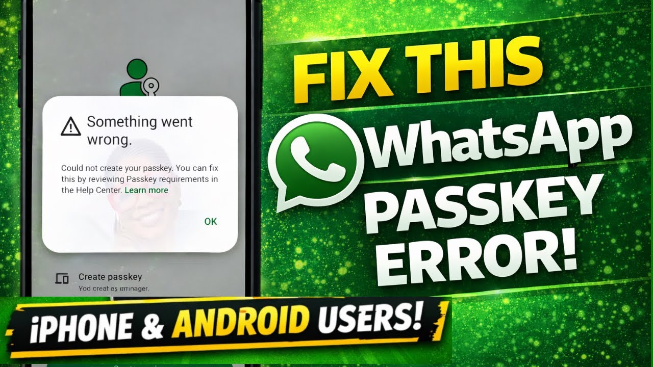 Как включить пароли в WhatsApp на iPhone и Android #WhatsAppPasskeys #WhatsAppSecurity
