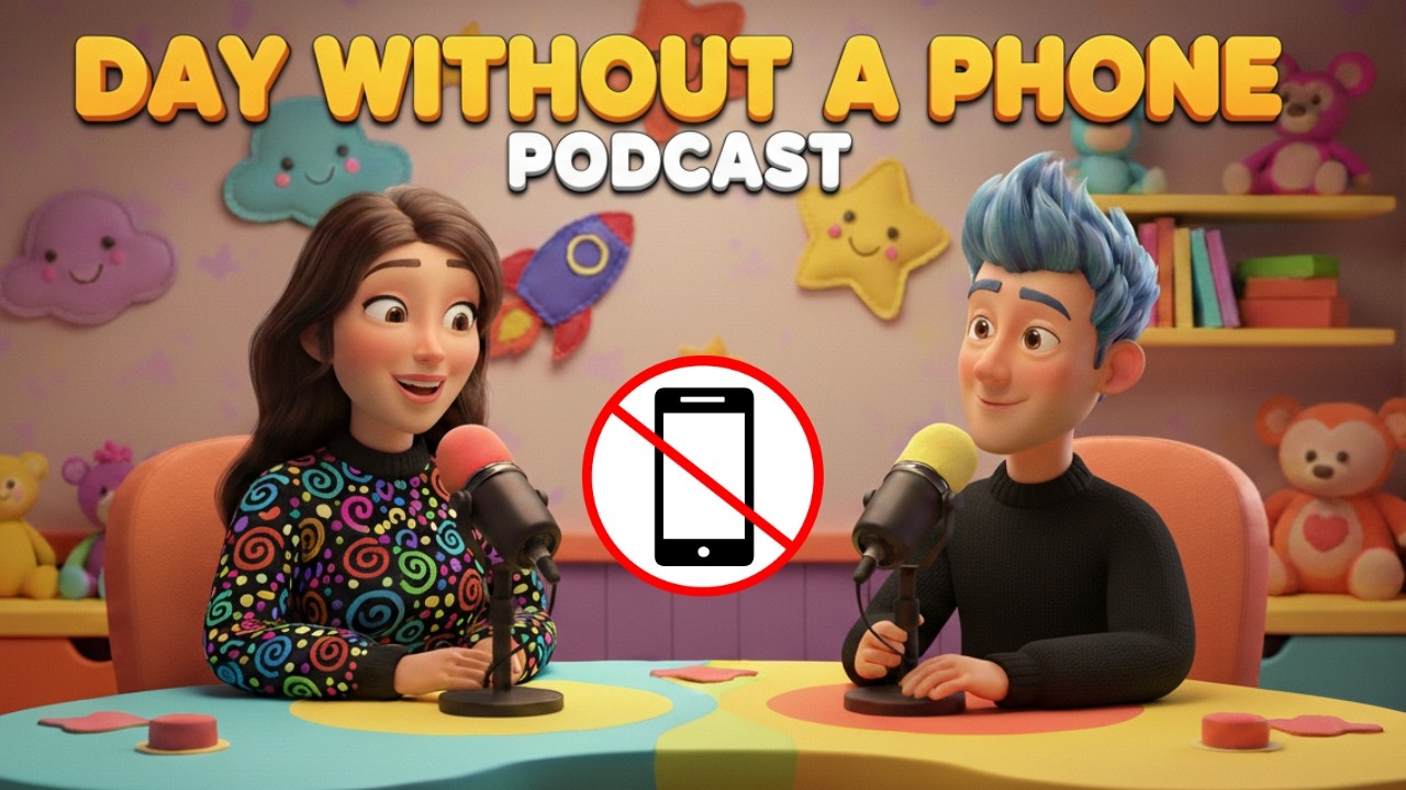 Speak English Easily | My Day Without a Phone | Daily English for Beginners