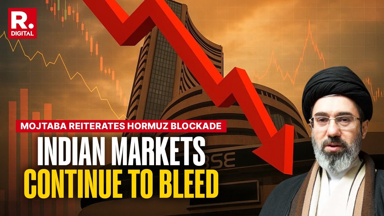 Mojtaba Khamenei Reiterates Hormuz Blockade While Nifty And SENSEX Down Over 200 & 650 Points