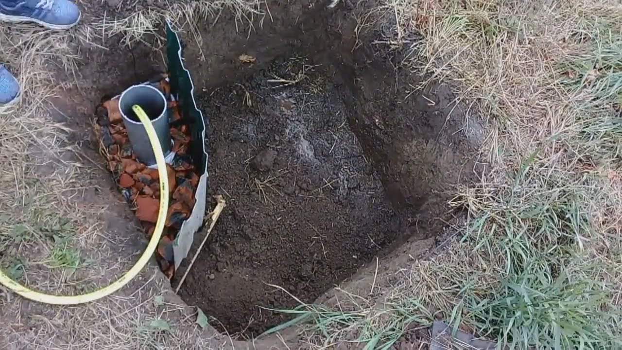 Посадочная яма для винограда