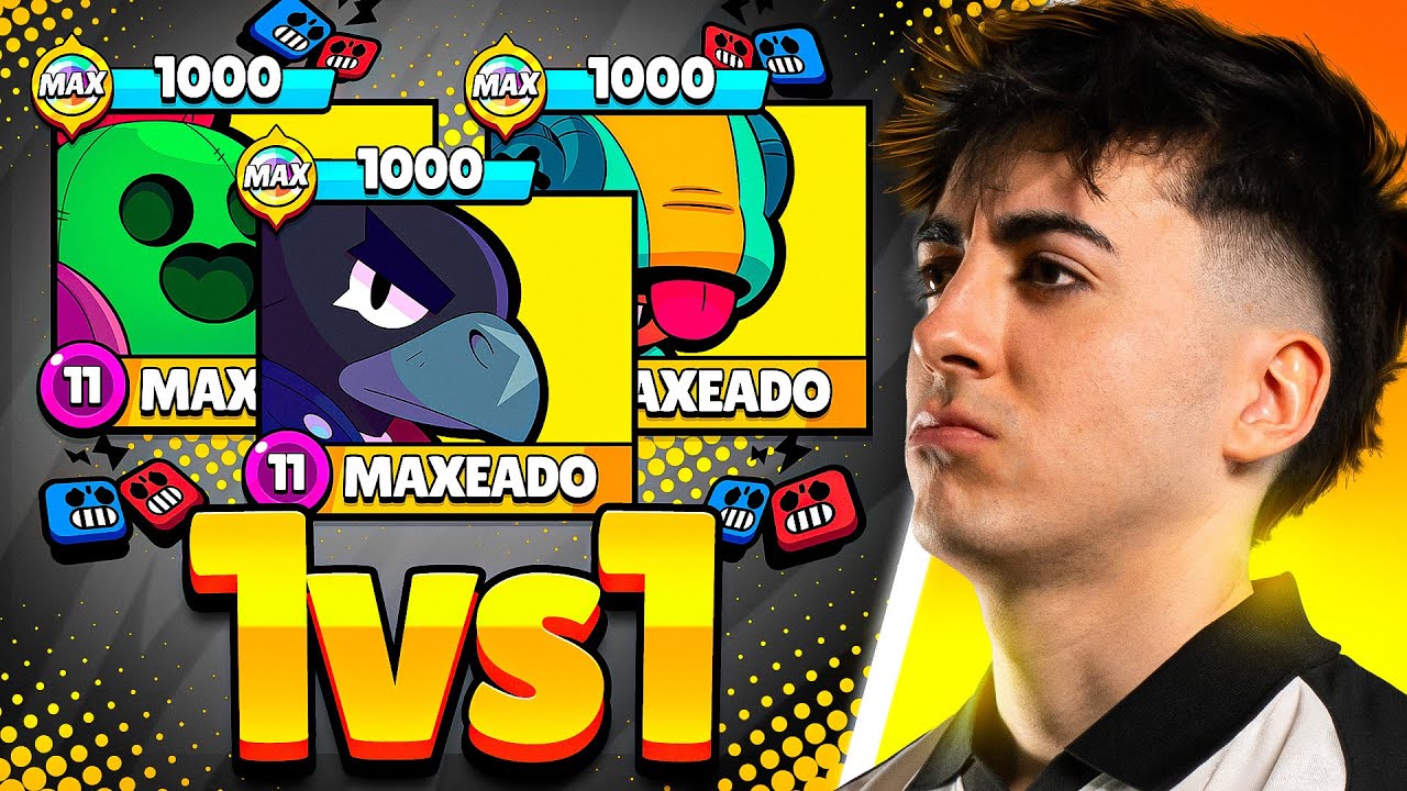 ¡¡REVIENTO EN DUELOS 1 VS 1 SOLO CON BRAWLERS LEGENDARIOS!!