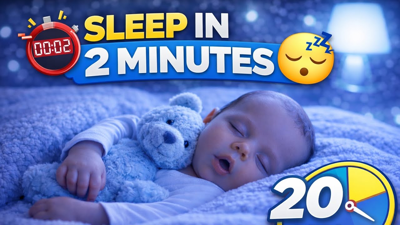 Baby Falls Asleep Fast 😴 | 20 Minute White Noise for Babies