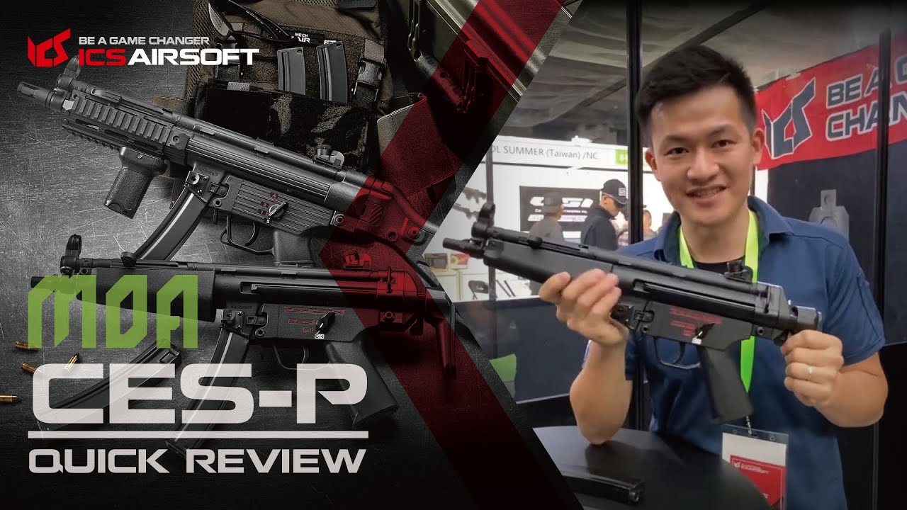 2019 MOA Exhibition│CES-P Quick Review│ICS Airsoft