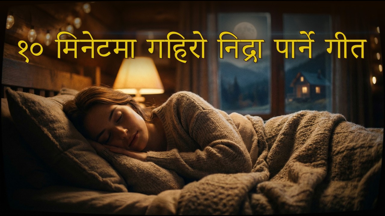 १० मिनेटमा गहिरो निद्रा पार्ने गीत | Deep Sleep Within 10 Minutes | Sutne Bela Sunne Geet |