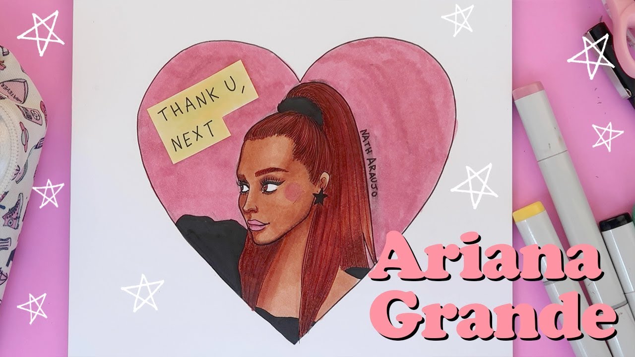 DESENHA E FALA | Ariana Grande, Coachella e mais 💖