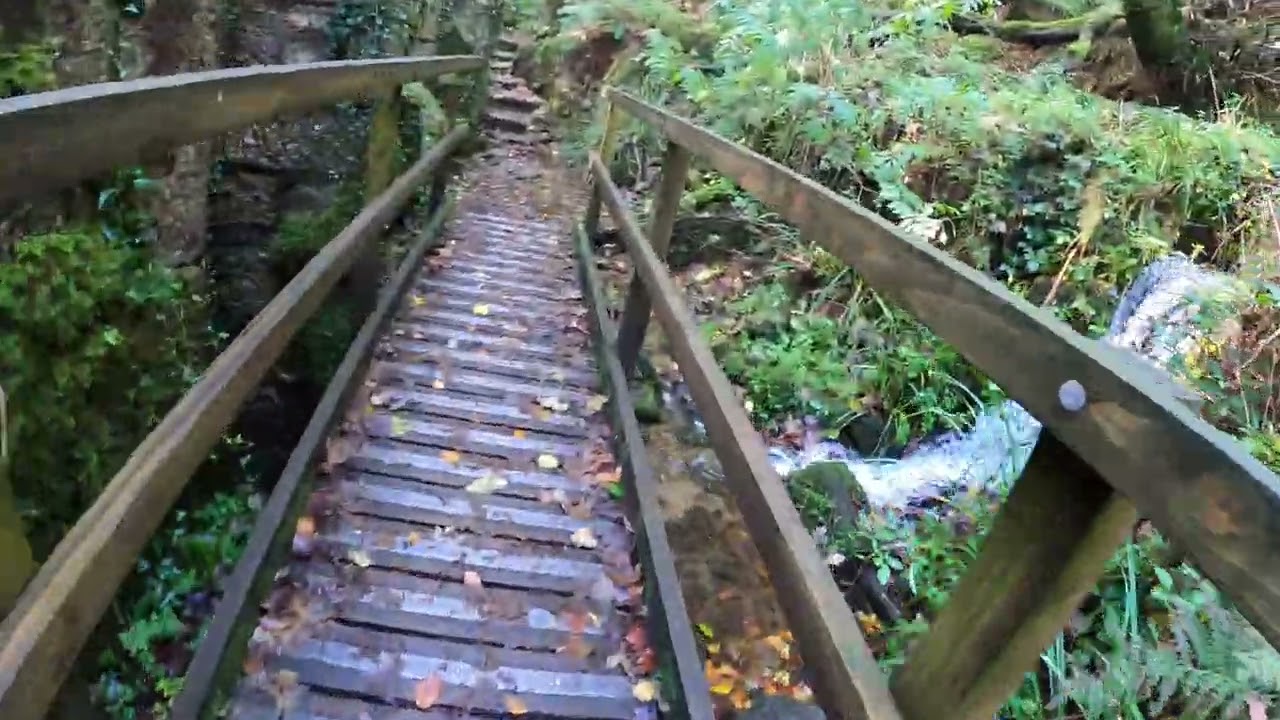 Walk Kennel Vale Nature Reserve , Gunpowder Factory, One of most haunted places in Cornwall !!