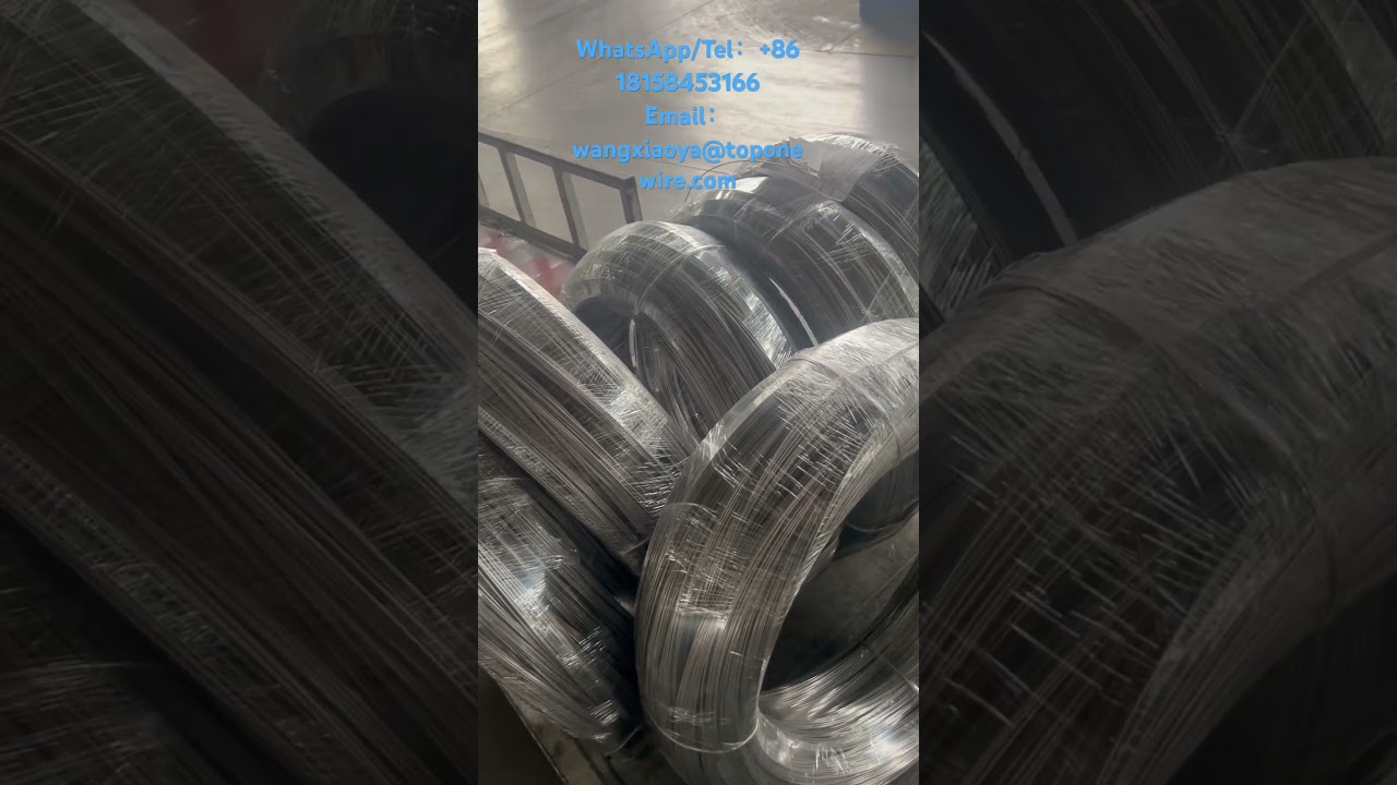 The newly drawn stainless steel wire is packed immediately