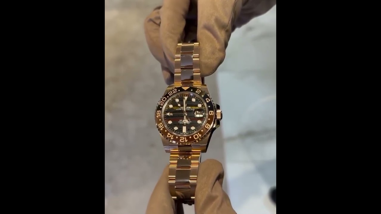 the Rolex Tiger Iron GMT-Master II (Ref. 126715CHNR) - easily the most exoticGMT to date "