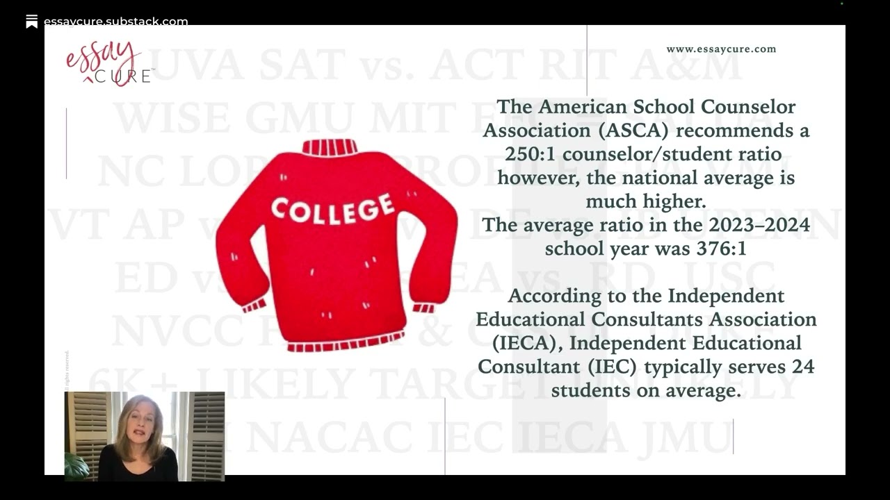 Support your high school counselor!