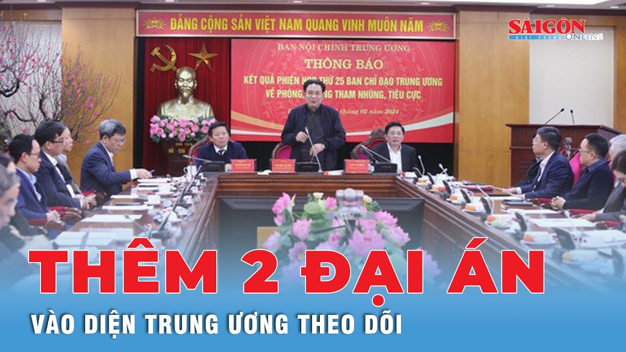 Adding 2 major cases under the Central Steering Committee on anti-corruption, negative direction ...