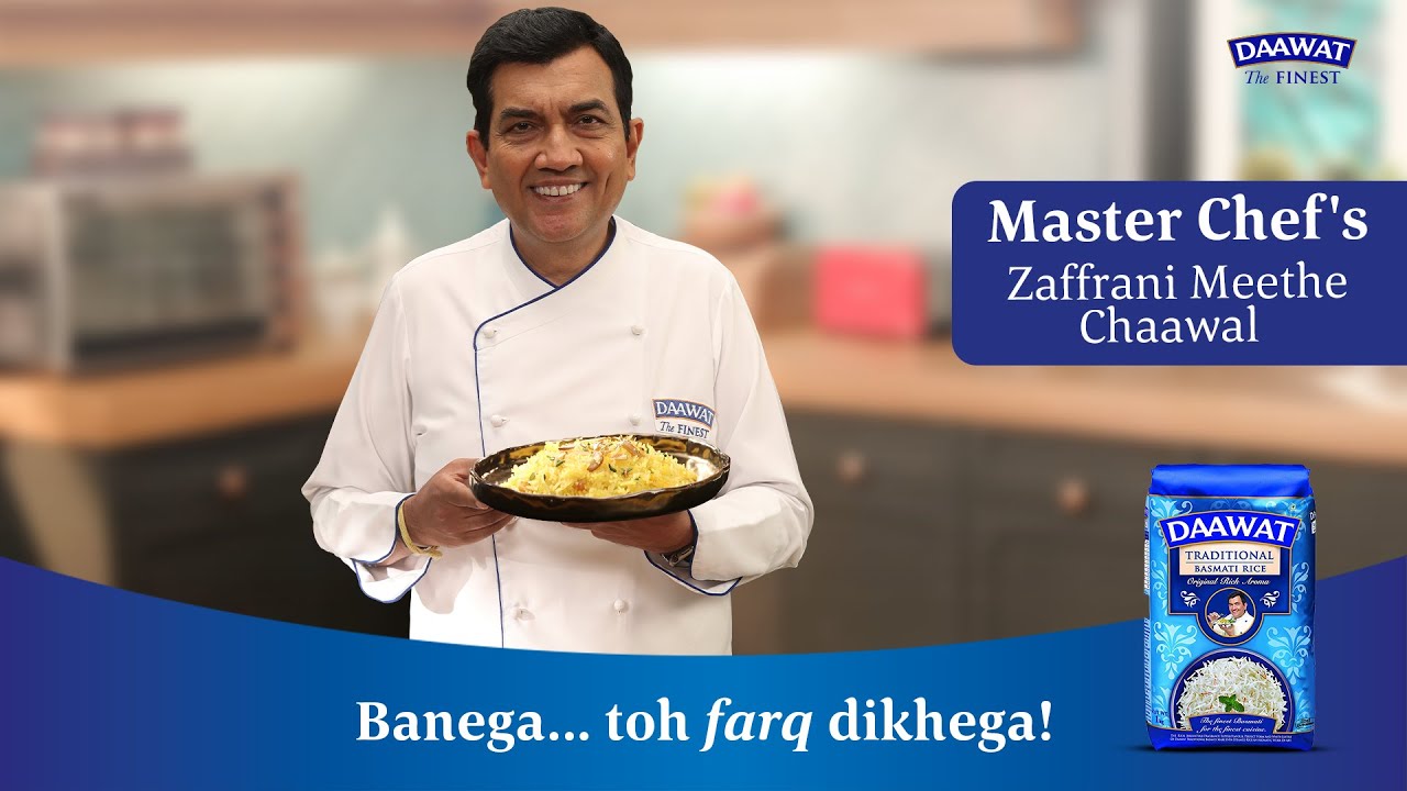 Zafrani Meethe Chawal  | Sanjeev Kapoor | Daawat Traditional Basmati Rice