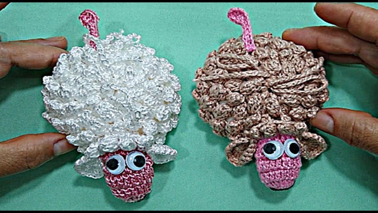 OVELHA SACHÊ PERFUMADO EM CROCHÊ - VEJA O PASSOS A PASSO! CROCHET SHEEP | OVEJA DE GANCHILLO