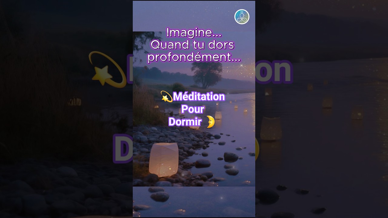 💫imagine... une lanterne qui emport&eacute; tes probl&egrave;mes  I M&eacute;ditation du soir sommeil profond 🌛