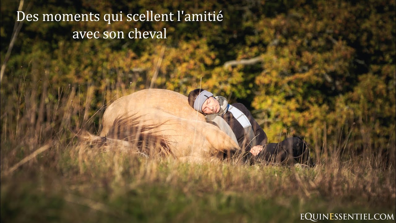 Des moments qui scellent l'amitié avec son cheval