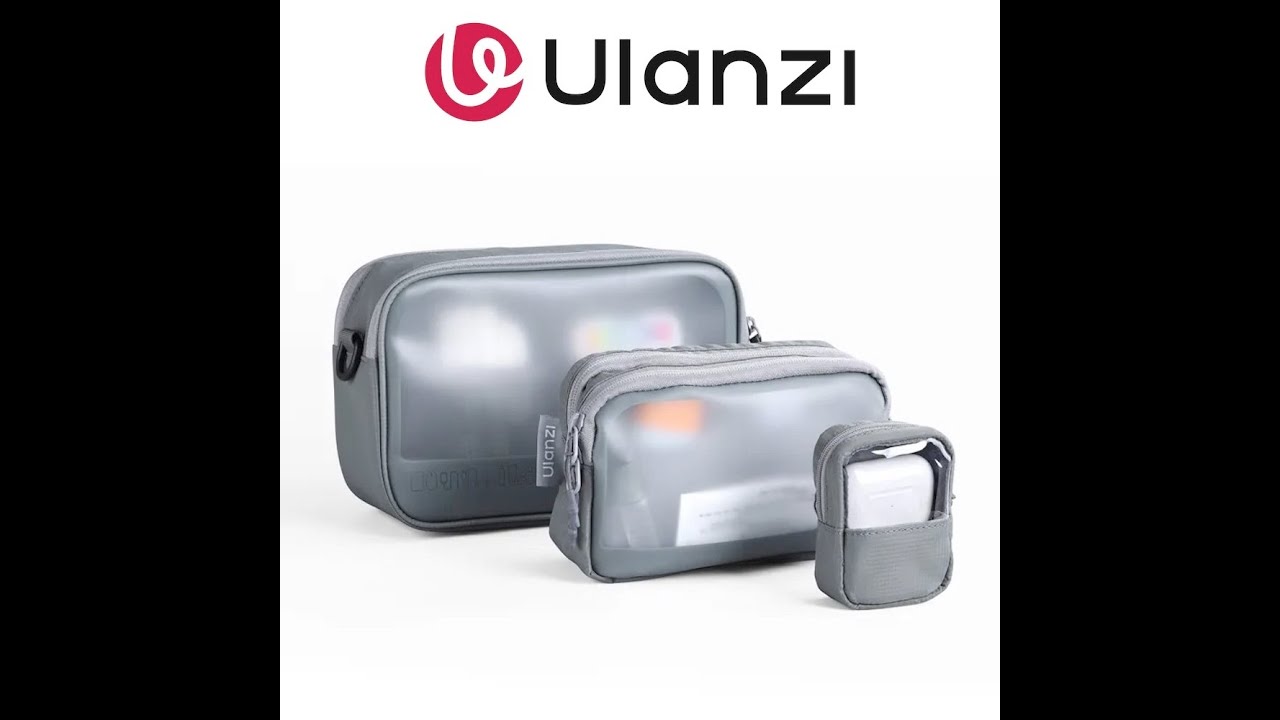 Ulanzi BP15 SeeClear Tech Pouch Travel Organizer Bag