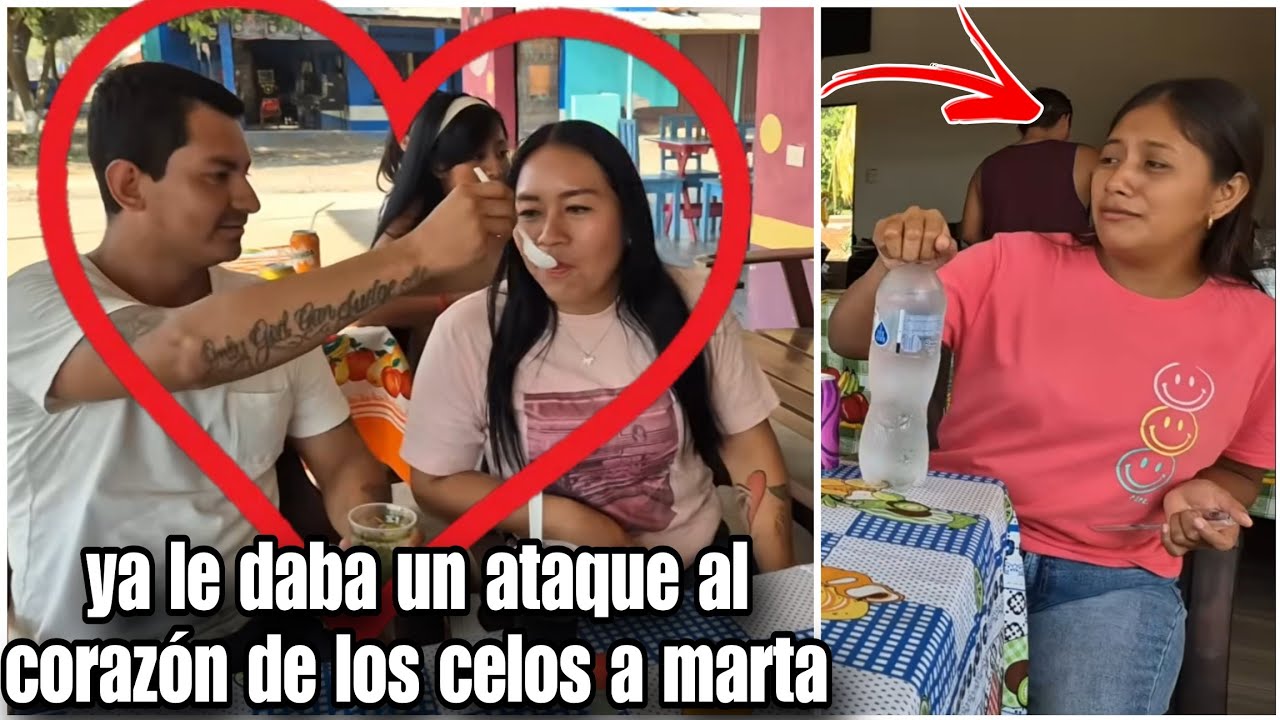 Marta no pudo conterner sus crlos al ver a don gudi con ingrid/ya mero le tiraba en la cara el agua