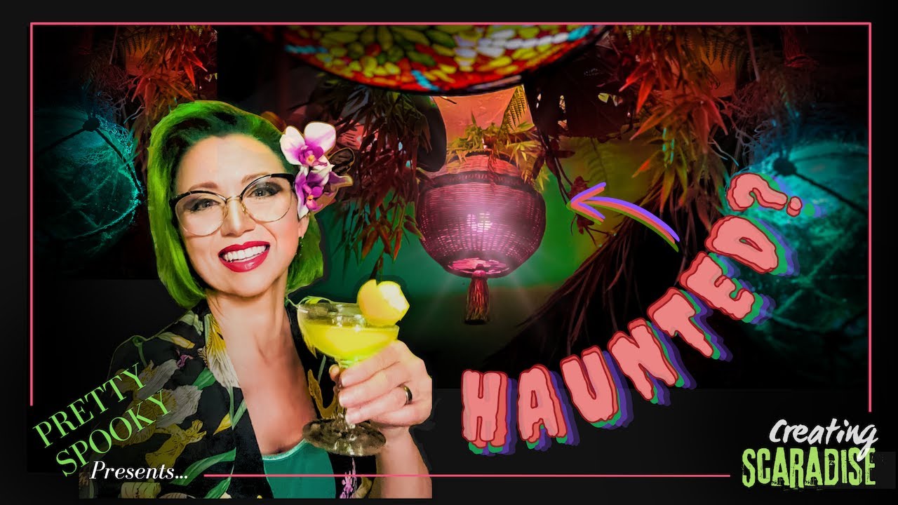 Ghostly Tiki Lamp DIY & Corpse Reviver No.2 Cocktail