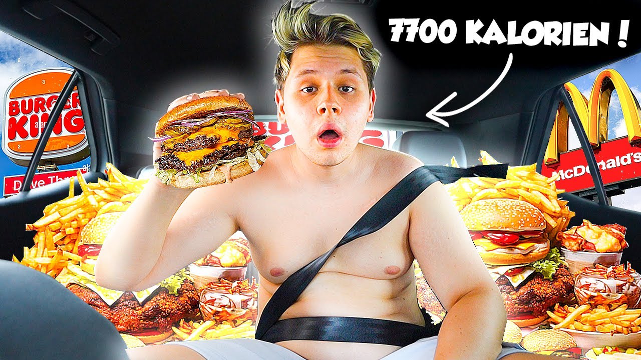 Diese FOOD-CHALLENGE BRINGT MICH ANS LIMIT!😰🍔(ÜBER 7000 KALORIEN ESSEN!)