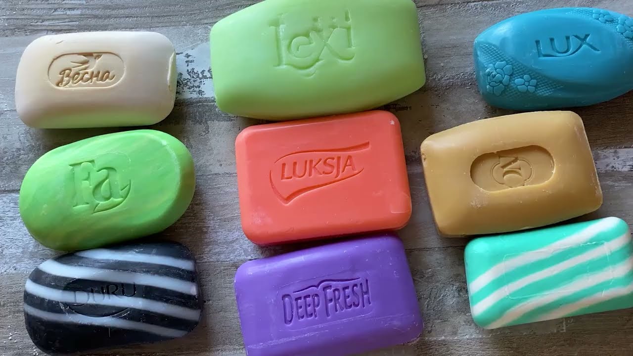 ASMR | Dry soap cutting selection