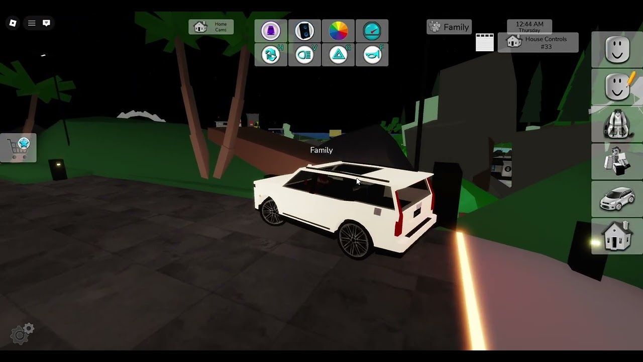 Playing Brookhaven on Roblox with my sister for the first time!