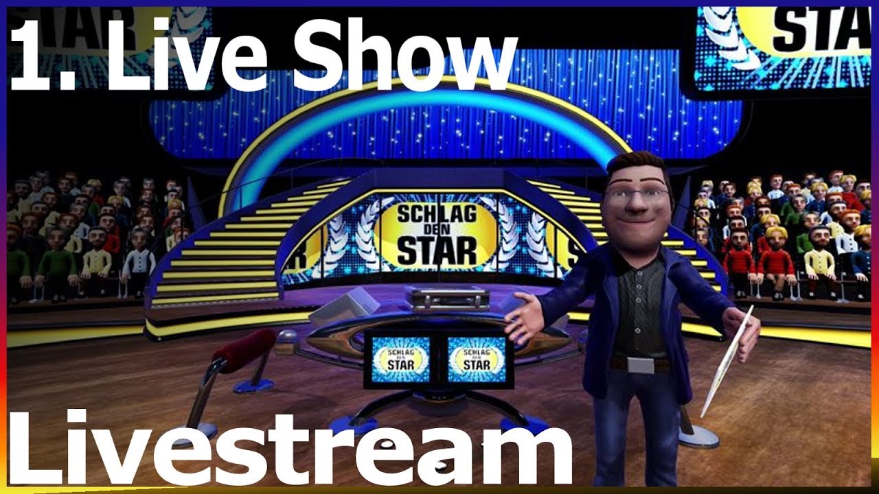 1 Live Show|Let's Play Schlag den Star|Livestream| Deutsch| PS4