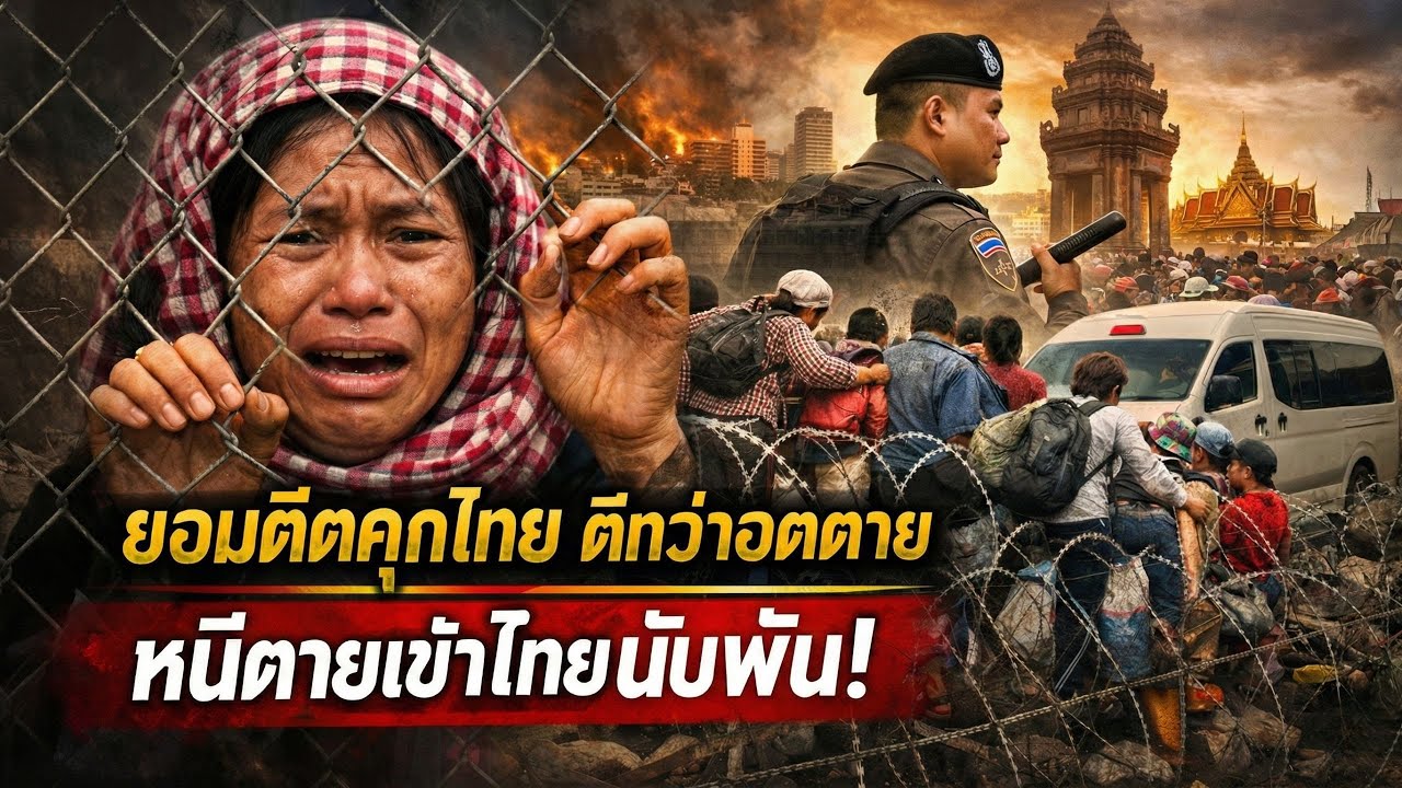 วิกฤตพนมเปญ: ทำไมชาวกัมพูชานับพันแหกด่านหนีตายเข้าไทย?
