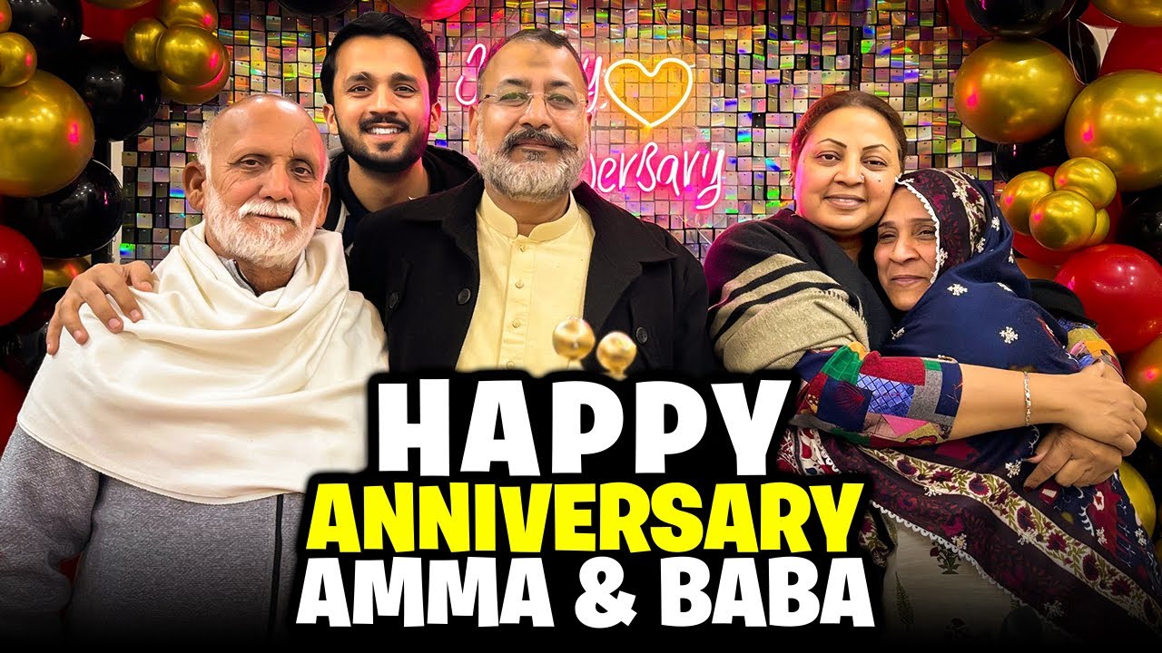 Amma and BaBa ko Anniversary ka surprise dia😁Ap ki Bhabhi ko Locket pehna dia...🙈