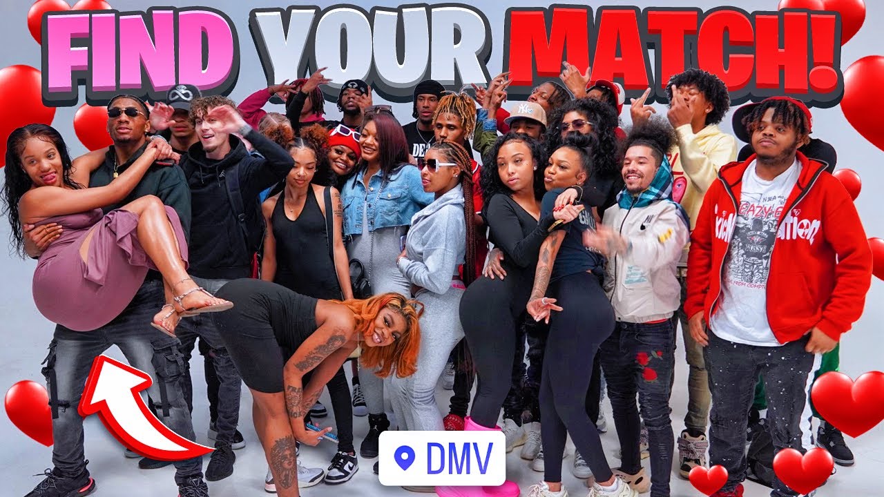 FIND YOUR MATCH! |15 Girls & 15 Boys DMV EDITION❤️!                           #findyourmatch  #viral