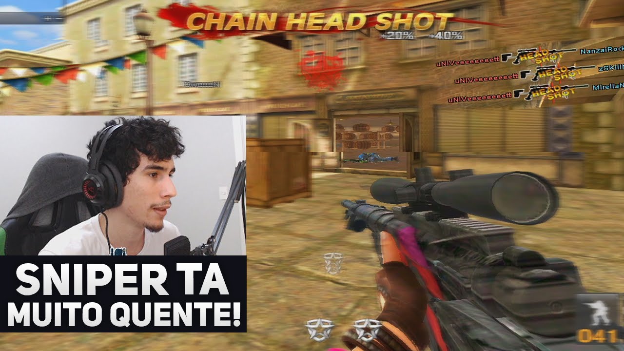 VETT VOLTANDO A JOGAR DE SNIPER PRA COPINHA!