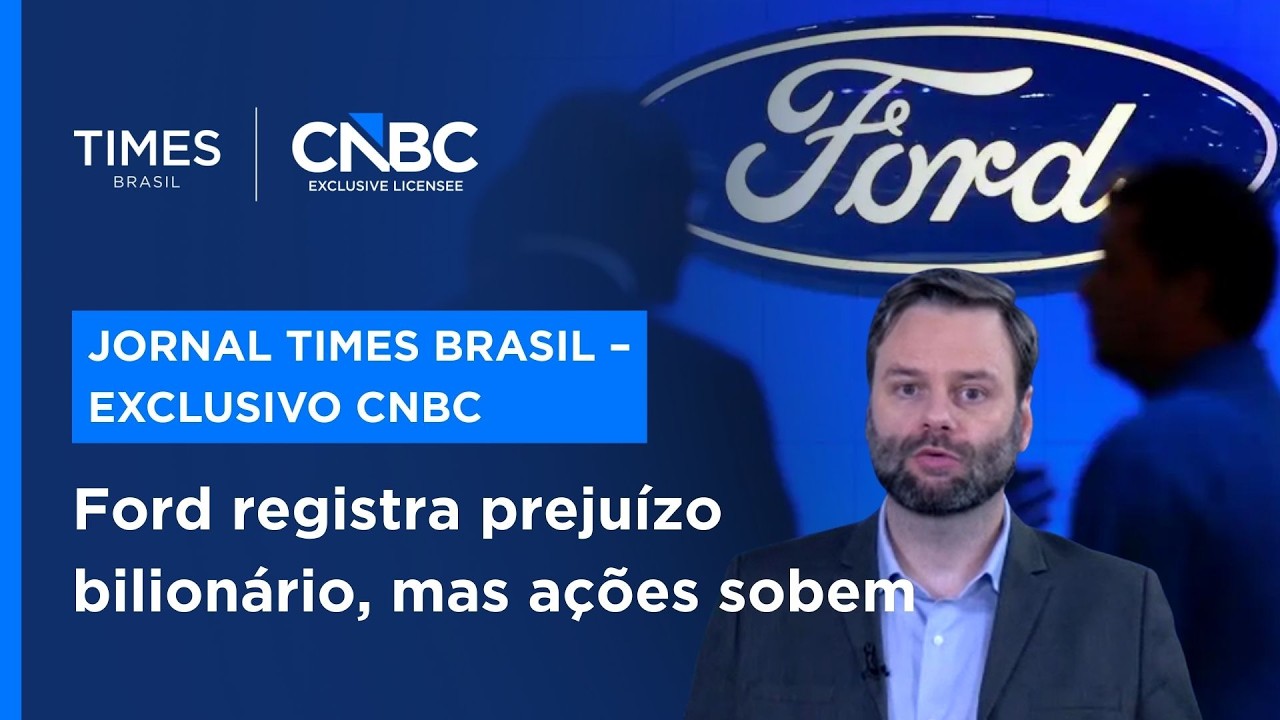 Ford apresenta balan&ccedil;o com preju&iacute;zo, a&ccedil;&otilde;es sobem p&oacute;s-market; Guilherme Ravache analisa