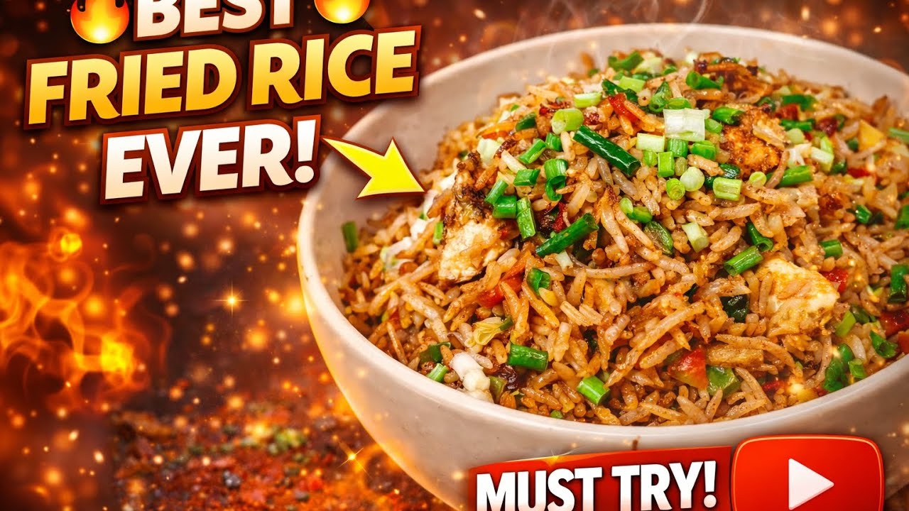 “10 मिनट में होटल जैसा Fried Rice | Easy Street Style Fried Rice Recipe”
