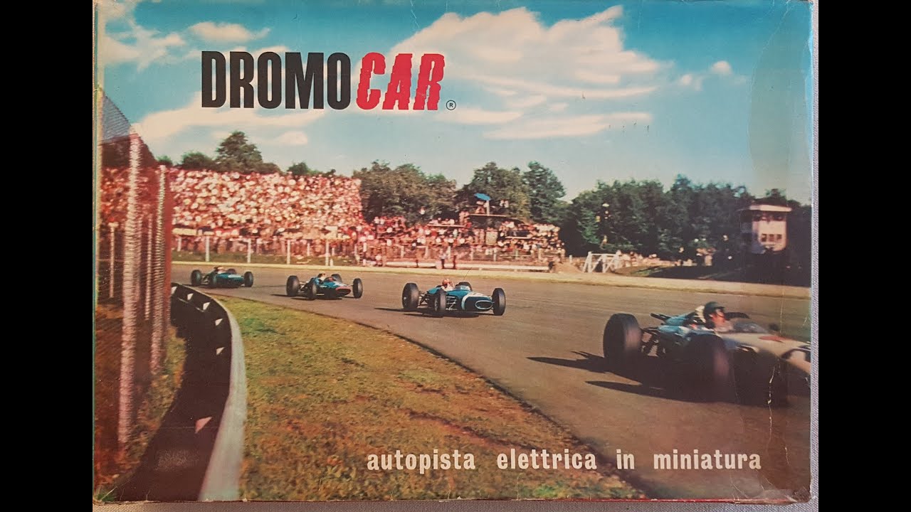 Slotcar - Dromocar 1:43/Polistil - Set from 1960/70s