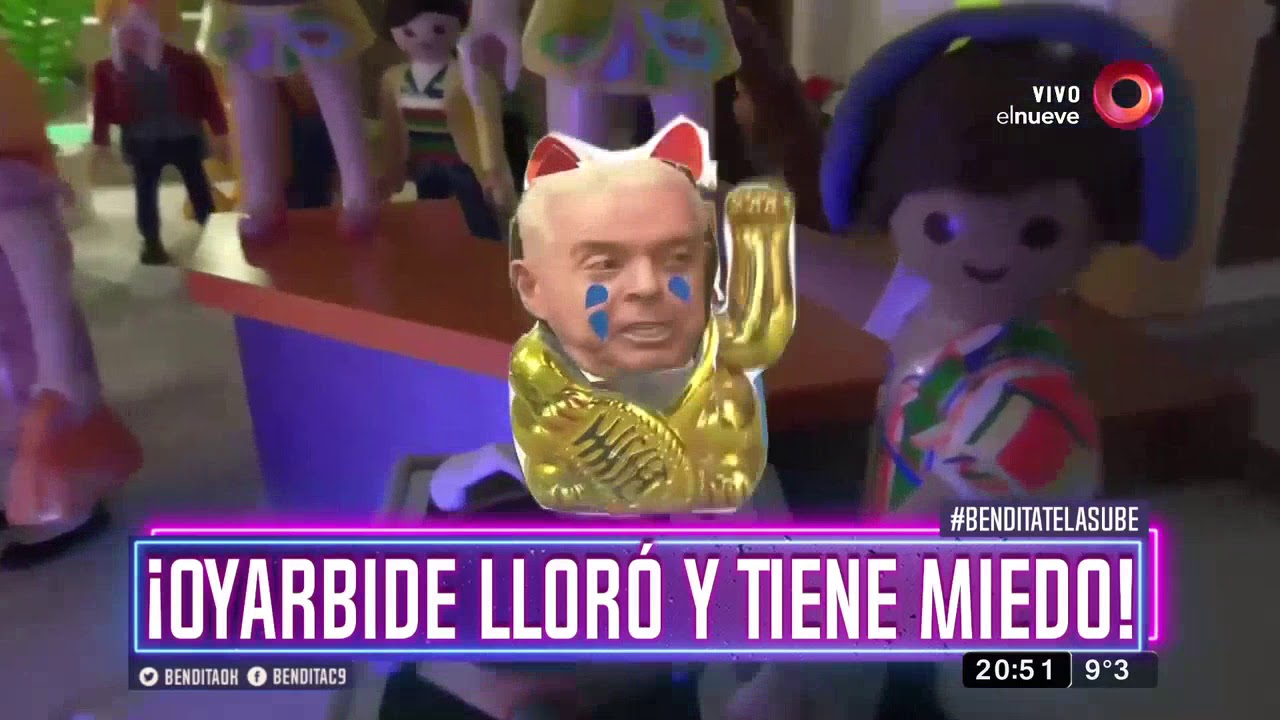¡Oyarbide lloró y tiene miedo!