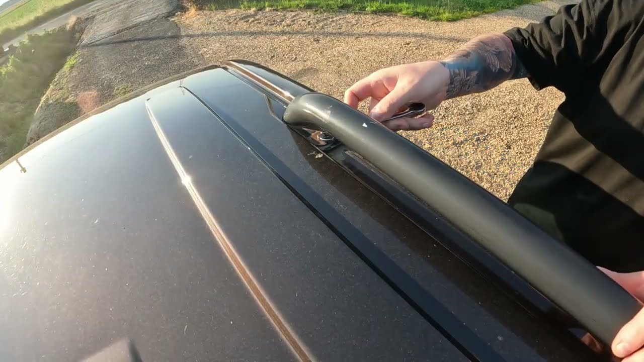 Simple VW T6 Roofbar removal