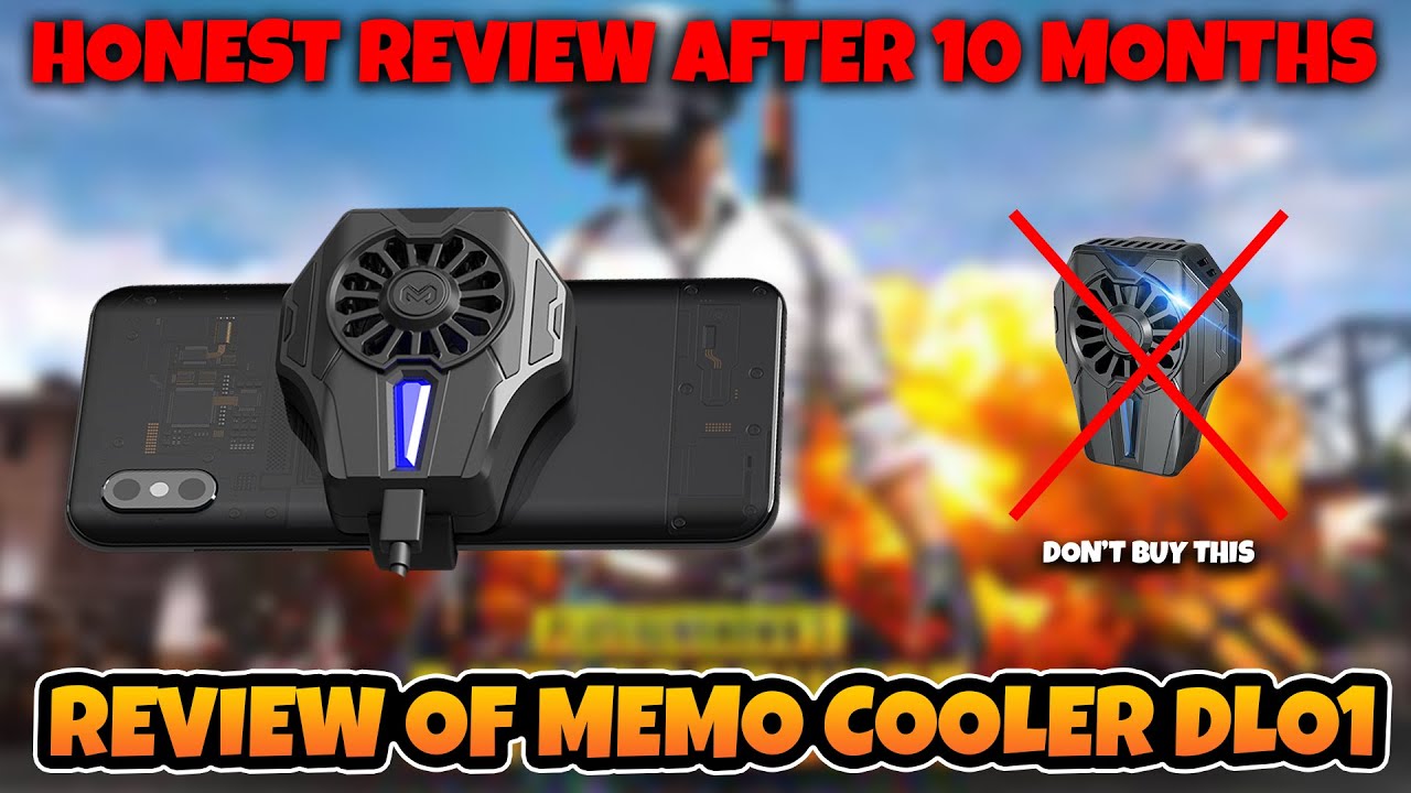 BEST REVIEW OF MEMO COOLER DL01 AFTER 10 MONTHS | Mobile Phone Cooler Cooling Radiator Fan | PUBG