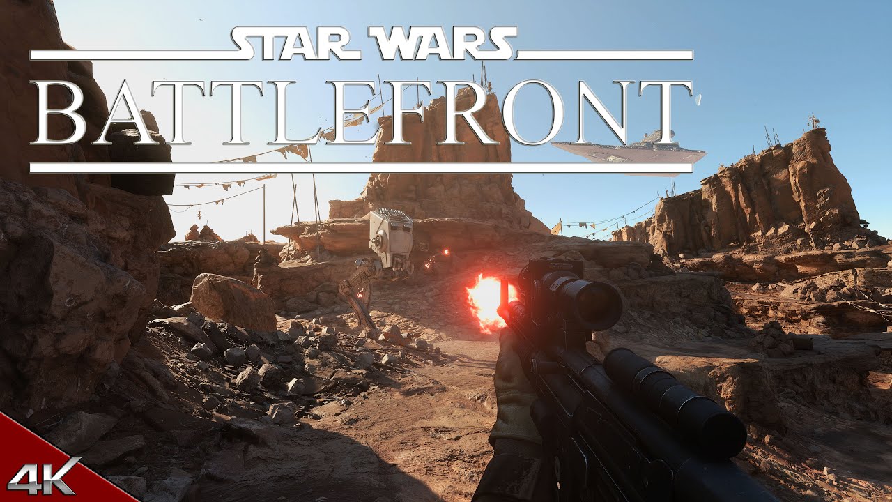 Star Wars Battlefront Real Life Mod at 4K!