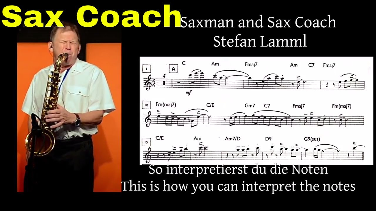 Tenor Sax Lesson 