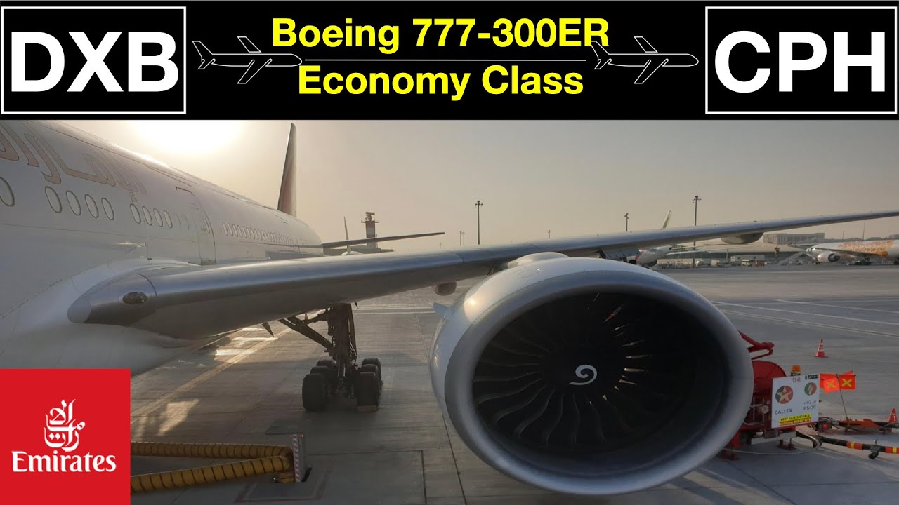 TRIP REPORT | Dubai (DXB) to Copenhagen (CPH) | EMIRATES Boeing 777-300ER Economy Class