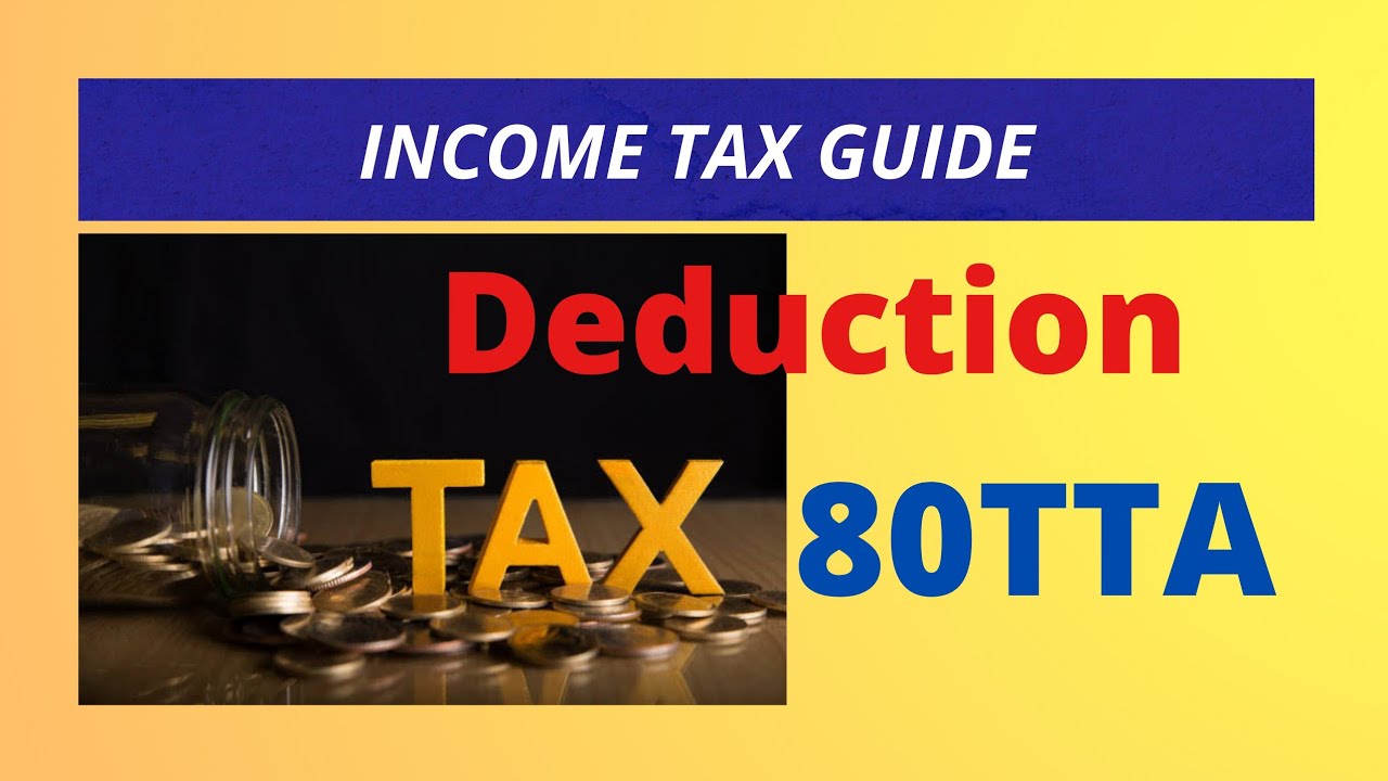 Deduction u/s 80TTA #sorts #youtube #finance #taxation #tax #incometax