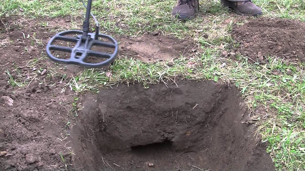 Hloubkové testovaní detektorů kovů v Českém Rudolci