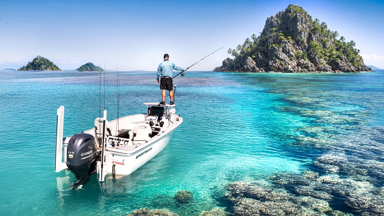 1 Day Alone Fishing 7 WILD Islands... This Happened