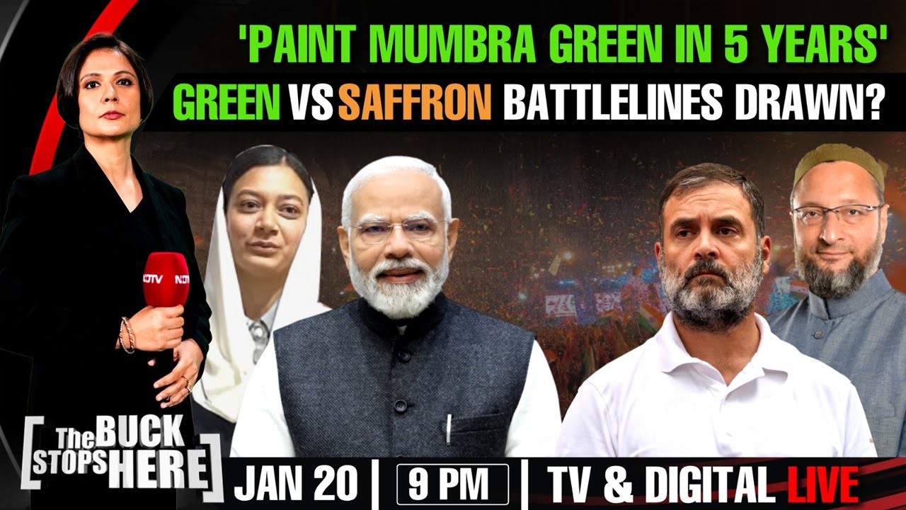 'Paint Mumbra Green In 5 Years' | Green Vs Saffron Battlelines Drawn? | The Buck Stops Here