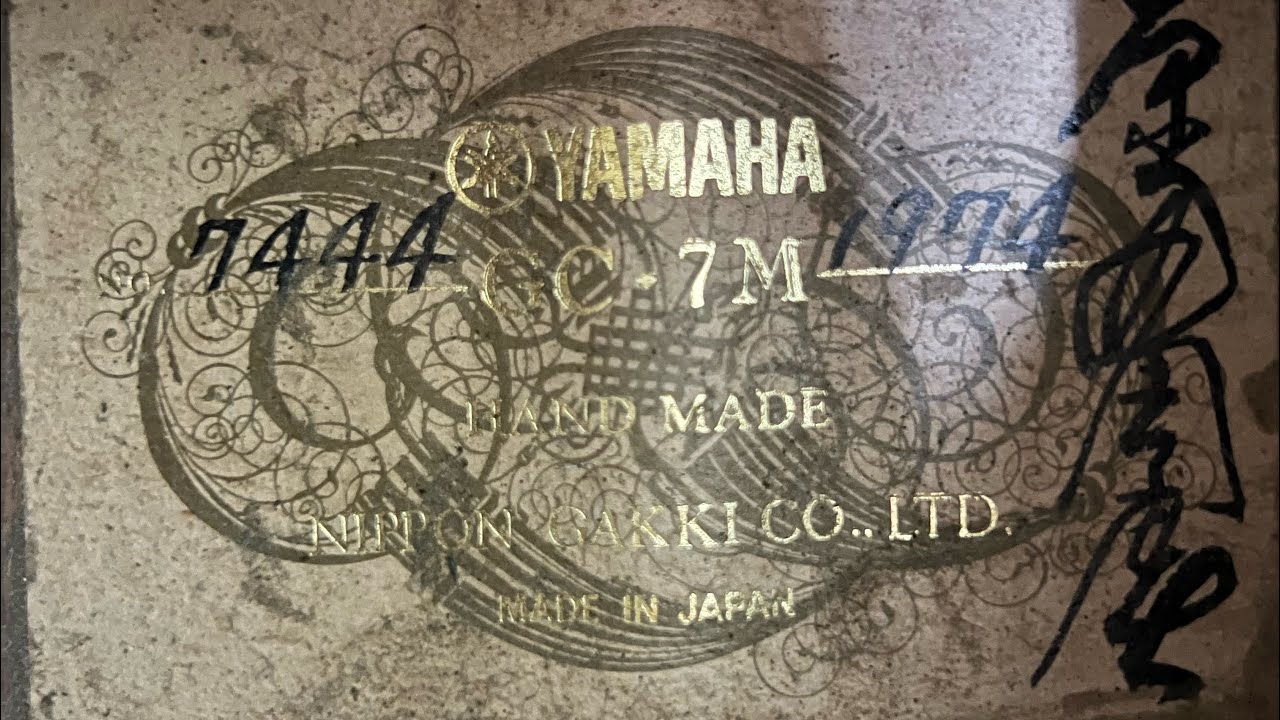 Giới thiệu Yamaha GC-7M (1974) full solid giá chỉ 11 triệu. Đàn rẻ, hiếm và hay rất đáng chơi ạ