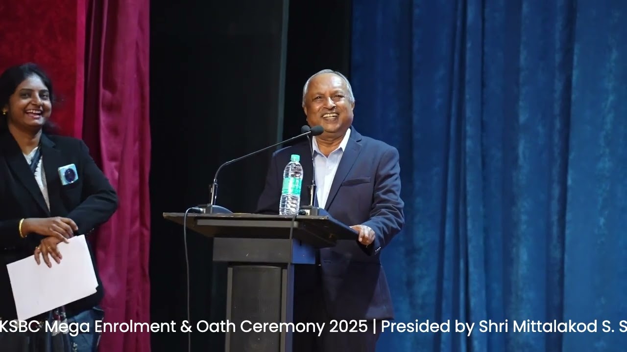 Mega Enrolment & Oath Taking Ceremony | KSBC | 9th October 2025 | Dr. Ambedkar Bhavan