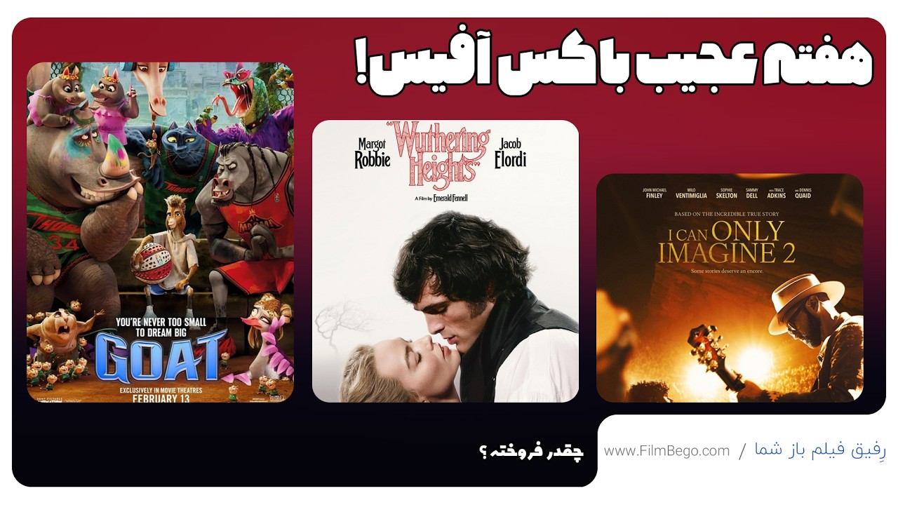 باکس آفیس - 8 اسفند ماه - رتبه بندی 10 فیلم برتر