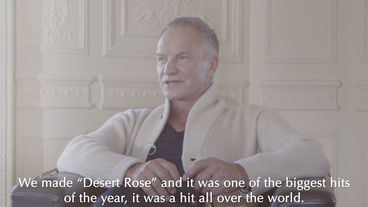 Sting Discusses DUETS - Desert Rose with Cheb Mami