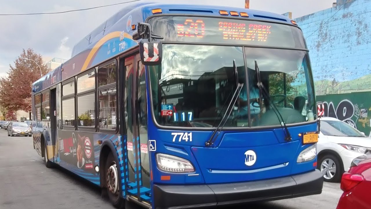 MTA NYCT | 2018 New Flyer XD40 #7741 on the B20