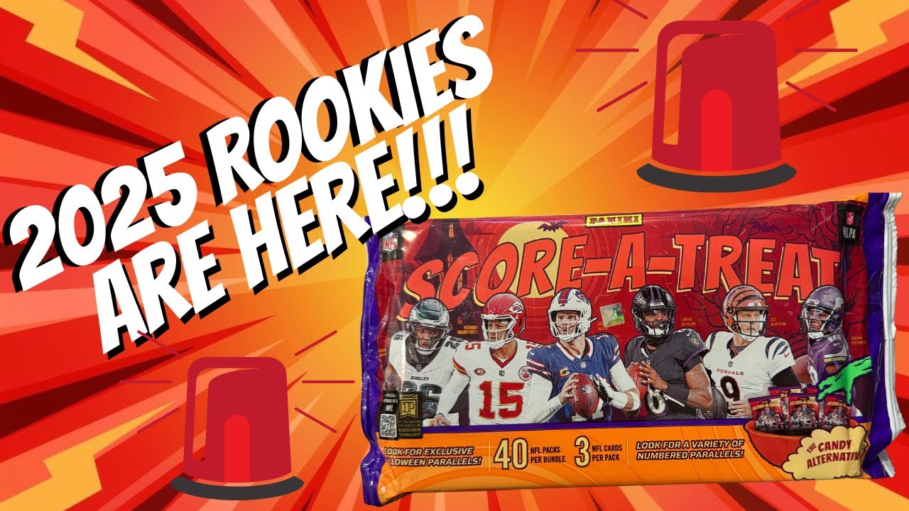 Panini Score-a-Treat 2025! New 2025 Rookies are finally here!!!