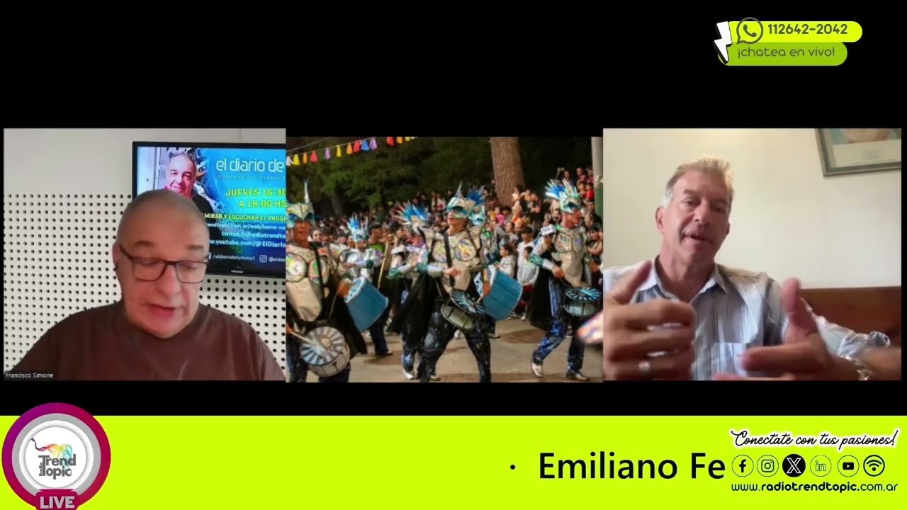 Emiliano Felice, Villa Gesell - El Diario de Turismo 26-02-2026 Programa 611
