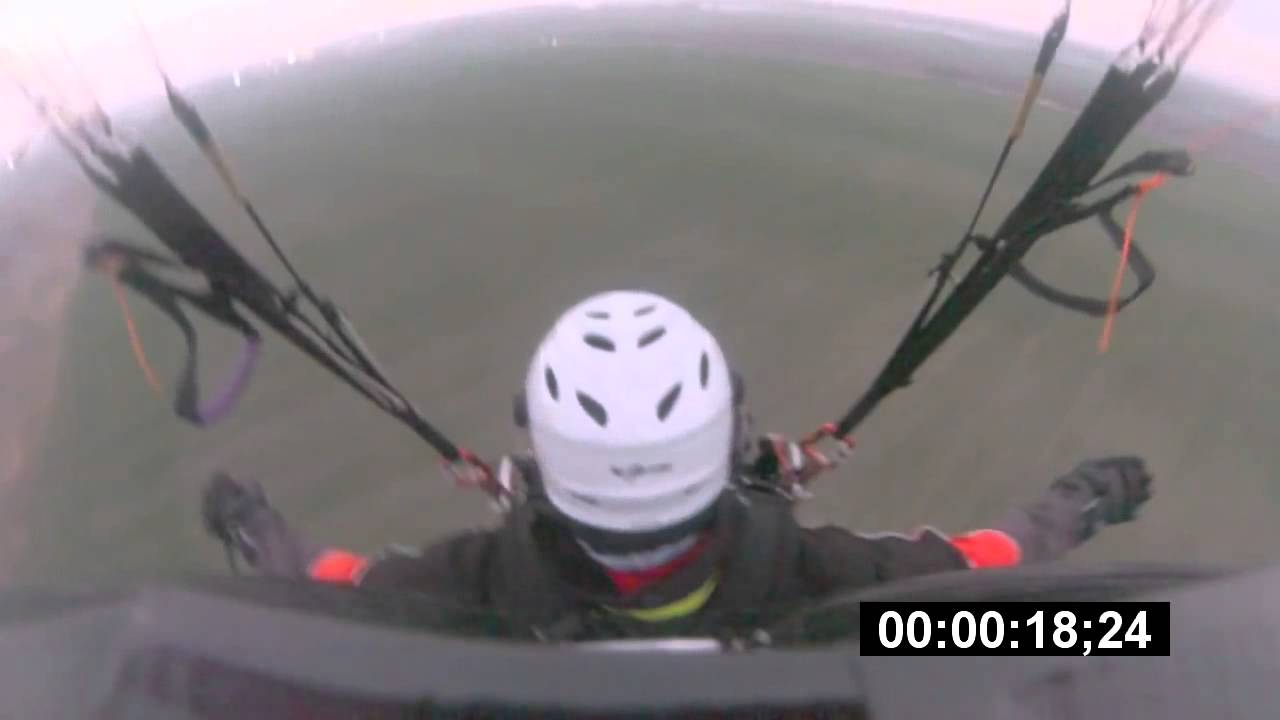 SCOUT   unique no torque paramotor  Demonstration of the Dynamic Torque Compensation